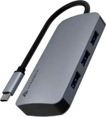Разветвитель USB-C Lyambda LC118