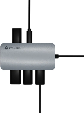 Разветвитель USB-C Lyambda LC118