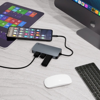Разветвитель USB-C Lyambda LC118