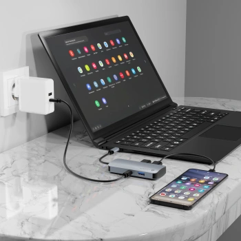 Разветвитель USB-C Lyambda LC118