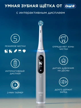 Зубная щетка электрическая Oral-B iO Series 6 Grey Opal