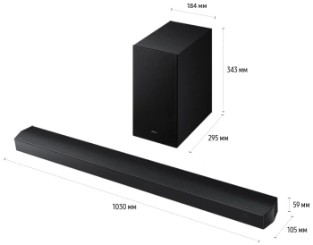 Саундбар Samsung HW-B750F/RU