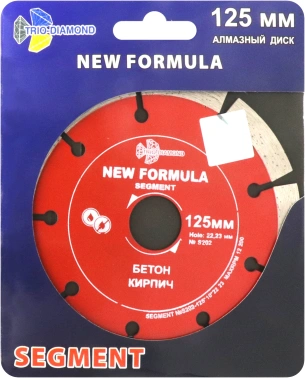 Диск отрезной по бет. Trio-Diamond (S202) d=125мм d(посад.)=22.23мм (угловые шлифмашины/дрели)