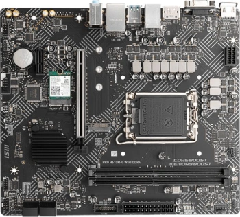 Материнская плата MSI PRO H610M-G WIFI DDR4