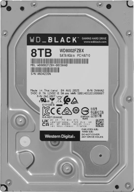 Жесткий диск WD SATA-III 8TB  WD8002FZBX