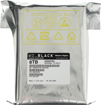 Жесткий диск WD SATA-III 8TB  WD8002FZBX