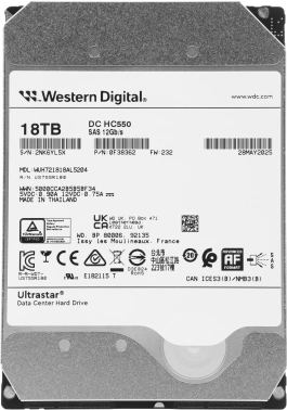 Жесткий диск WD SAS 3.0 18TB 0F38362  WUH721818AL5204