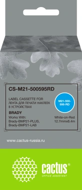Картридж ленточный Cactus CS-M21-500595RD