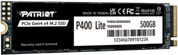 Накопитель SSD Patriot PCIe 4.0 x4 500GB P400LP500GM28H