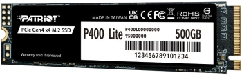 Накопитель SSD Patriot PCIe 4.0 x4 500GB P400LP500GM28H