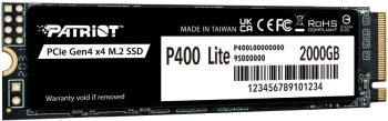 Накопитель SSD Patriot PCIe 4.0 x4 2TB P400LP2KGM28H