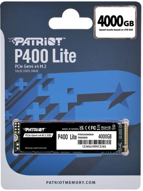 Накопитель SSD Patriot PCIe 4.0 x4 4TB P400LP4KGM28H