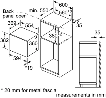 Микроволновая печь Bosch BEL554MB2