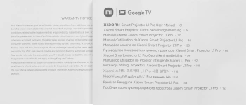 Проектор Xiaomi L1 Pro EU