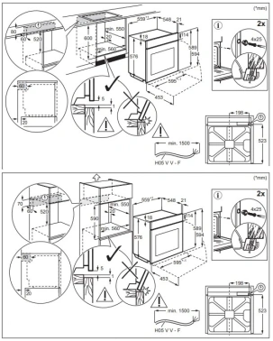 Духовой шкаф Электрический Electrolux EOF3F00X