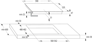 Варочная поверхность Gorenje ECT632BSCE