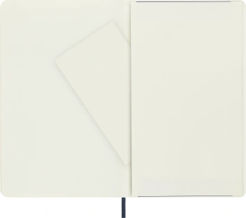 Блокнот Moleskine CLASSIC SOFT QP617B20 Large 130х210мм 192стр. клетка мягкая обложка синий сапфир