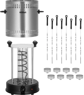 Шашлычница электрическая Kitfort КТ-1412