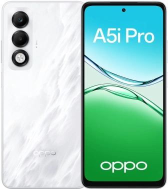 Смартфон Oppo A5i Pro 128Gb 8Gb жемчужный белый моноблок 3G 4G 2Sim 6.67