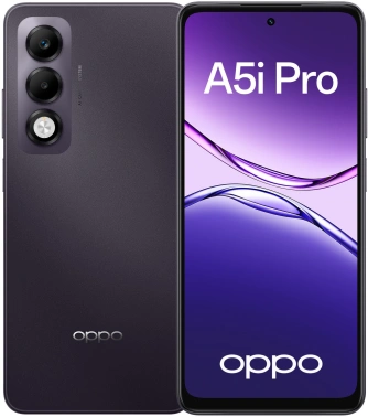Смартфон Oppo A5i Pro 128Gb 8Gb аметист моноблок 3G 4G 2Sim 6.67