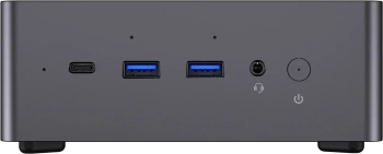 ПК Мини Chuwi AuBox Ryzen AI 9 365 (2) 32Gb SSD1Tb Radeon 880M Windows 11 Pro 2x2.5GbitEth WiFi BT 120W серебристый/черный