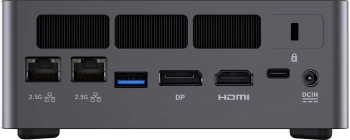 ПК Мини Chuwi AuBox Ryzen AI 9 365 (2) 32Gb SSD1Tb Radeon 880M Windows 11 Pro 2x2.5GbitEth WiFi BT 120W серебристый/черный