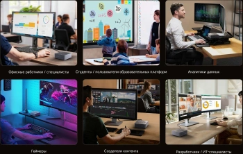 ПК Мини Chuwi AuBox Ryzen AI 9 365 (2) 32Gb SSD1Tb Radeon 880M Windows 11 Pro 2x2.5GbitEth WiFi BT 120W серебристый/черный