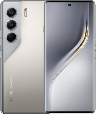 Смартфон Tecno Camon 40 Pro 5G 256Gb 12Gb титановый моноблок 3G 4G 2Sim 6.78