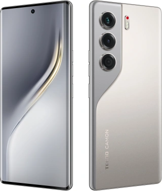 Смартфон Tecno Camon 40 Pro 5G 256Gb 12Gb титановый моноблок 3G 4G 2Sim 6.78