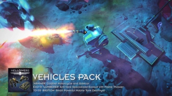 Дополнение к игре для ПК PlayStation Helldrivers Vehicles Pack (16+)