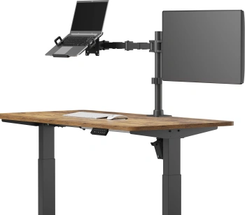 Кронштейн для монитора/ноутбука Cactus CS-VM-LH24-BL