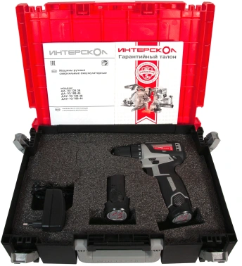 Дрель-шуруповерт Интерскол ДА-10/12В 38