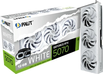 Видеокарта Palit PCI-E 5.0  PA-RTX5070 WHITE OC