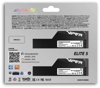 Память DDR5 2x32GB 6000MHz Patriot  VEUR564G6028K