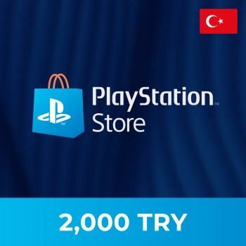 Карта оплаты пополнение игровой валюты PlayStation Store 2000 TRY Turkey PS4/PS5
