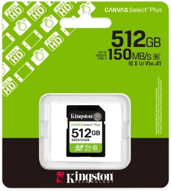 Флеш карта SDXC 512GB Kingston  SDS3/512GB