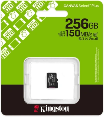 Флеш карта microSDXC 256GB Kingston  SDCS3/256GBSP