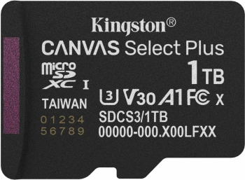 Флеш карта microSDXC 1TB Kingston  SDCS3/1TBSP