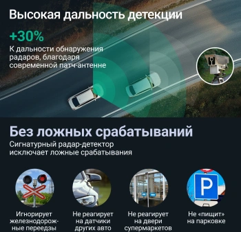 Видеорегистратор с радар-детектором Roadgid  Premier 4