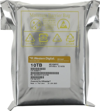 Жесткий диск WD SATA-III 10TB  WD103KRYZ