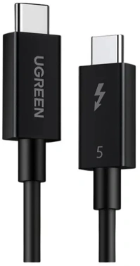 Кабель Ugreen 45996 USB Type-C (m)-USB Type-C (m) 1м черный