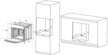 Духовой шкаф Электрический Haier HOX-FT5AMTB