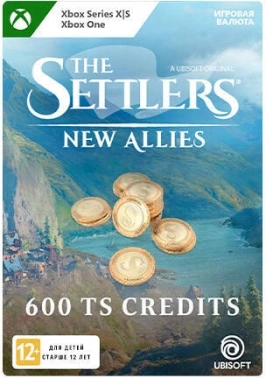 Код активации пополнение игровой валюты Microsoft The Settlers: New Allies 600 Credits Pack Xbox