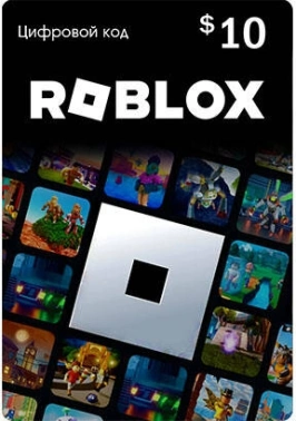 Карта оплаты пополнение игровой валюты Roblox 10 USD USA