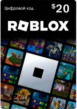 Карта оплаты пополнение игровой валюты Roblox 20 USD USA