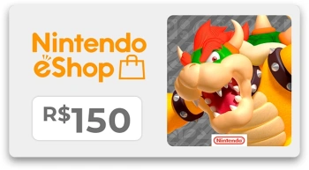 Карта оплаты пополнение игровой валюты Nintendo 150 BRL Brazil