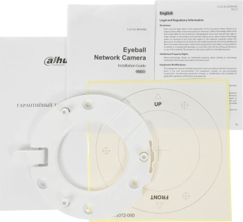 Камера видеонаблюдения IP Dahua  DH-IPC-T1E20P-A-0280B
