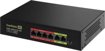 Коммутатор Exegate  EDES-1006D.4PoE-48W