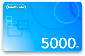 Карта оплаты пополнение игровой валюты Nintendo 5000 JPY Japan