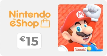 Карта оплаты пополнение игровой валюты Nintendo eShop 15 EUR